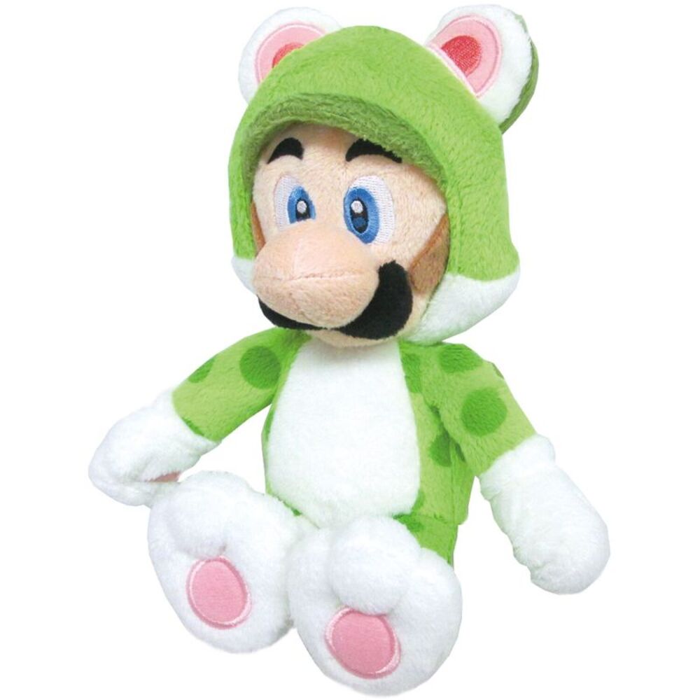 Nintendo - Super Mario - Cat Luigi 10 inch plush  COLLECTIBLES